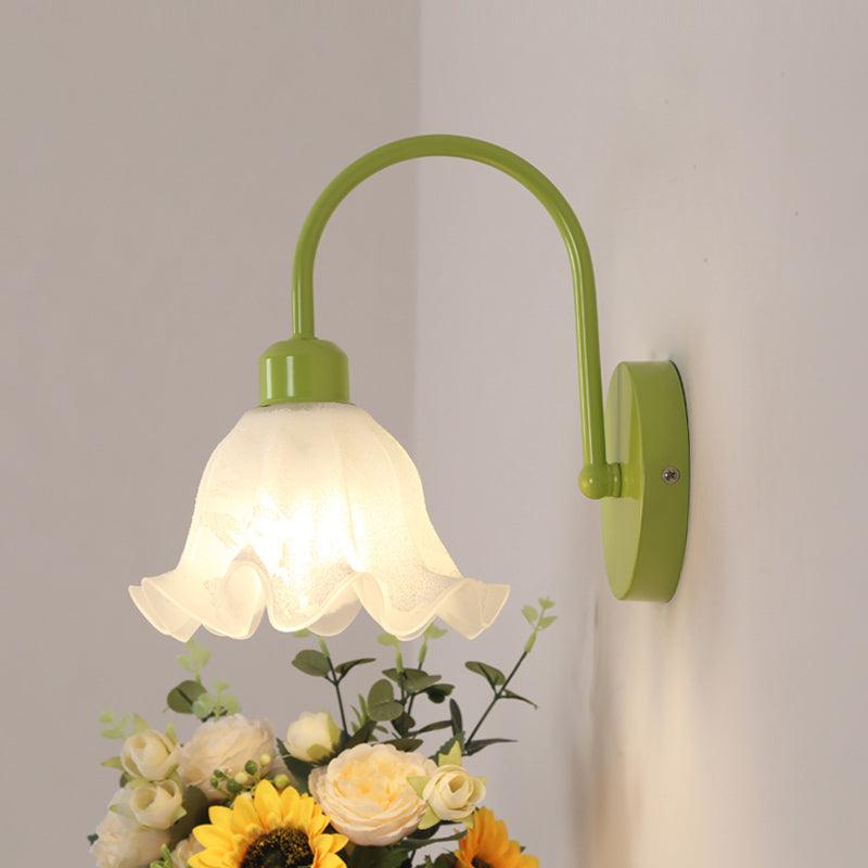 Blossom Wall Light - Elegant Floral LED Sconce for Bedroom, Living Room, and Hallway Decor - Perfect for Home and Office Lighting