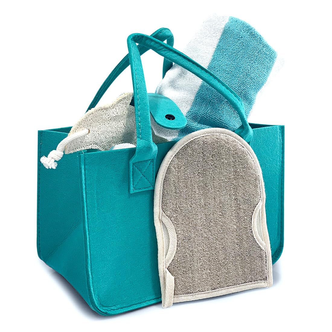 Luxury Bath Gift Set for Women - Spa Self Care Gift Ideas for Mom, Her, Sister, Wife & Female Friends - Includes Dolphin Loofah - Perfect for Birthdays, Anniversaries & Relaxation Gifts
