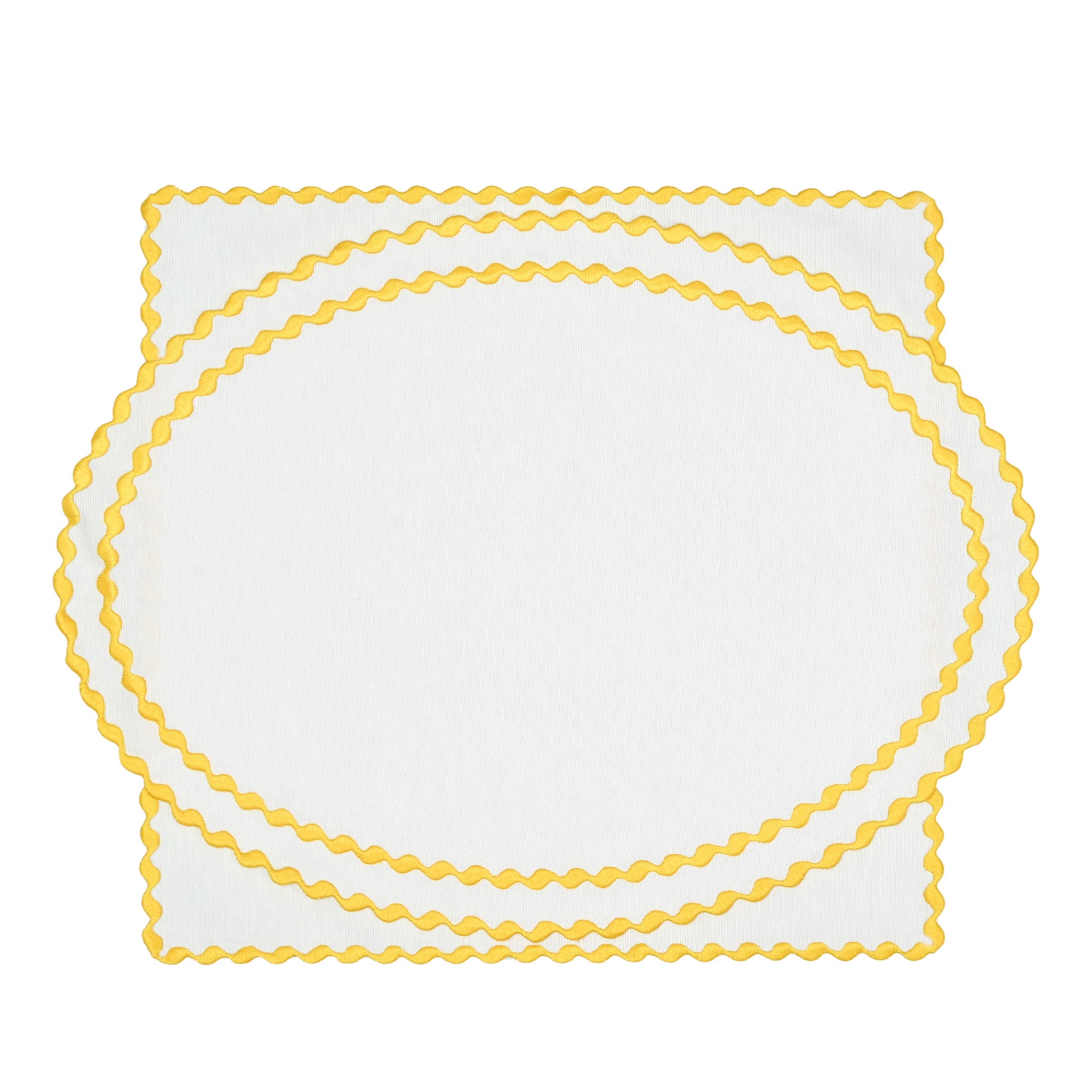 Cora Placemat & Napkin Set - 12-Piece Waterproof Table Setting for Dining, Kitchen, and Party Decor - Elegant and Durable Home Accessories