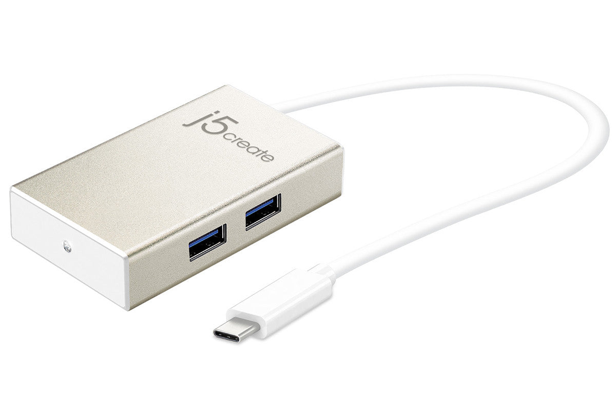 4-Port USB C Hub with Fast Data Transfer - Expand Connectivity for Laptops, Tablets & Phones | Perfect for Home Office, Travel & Gaming