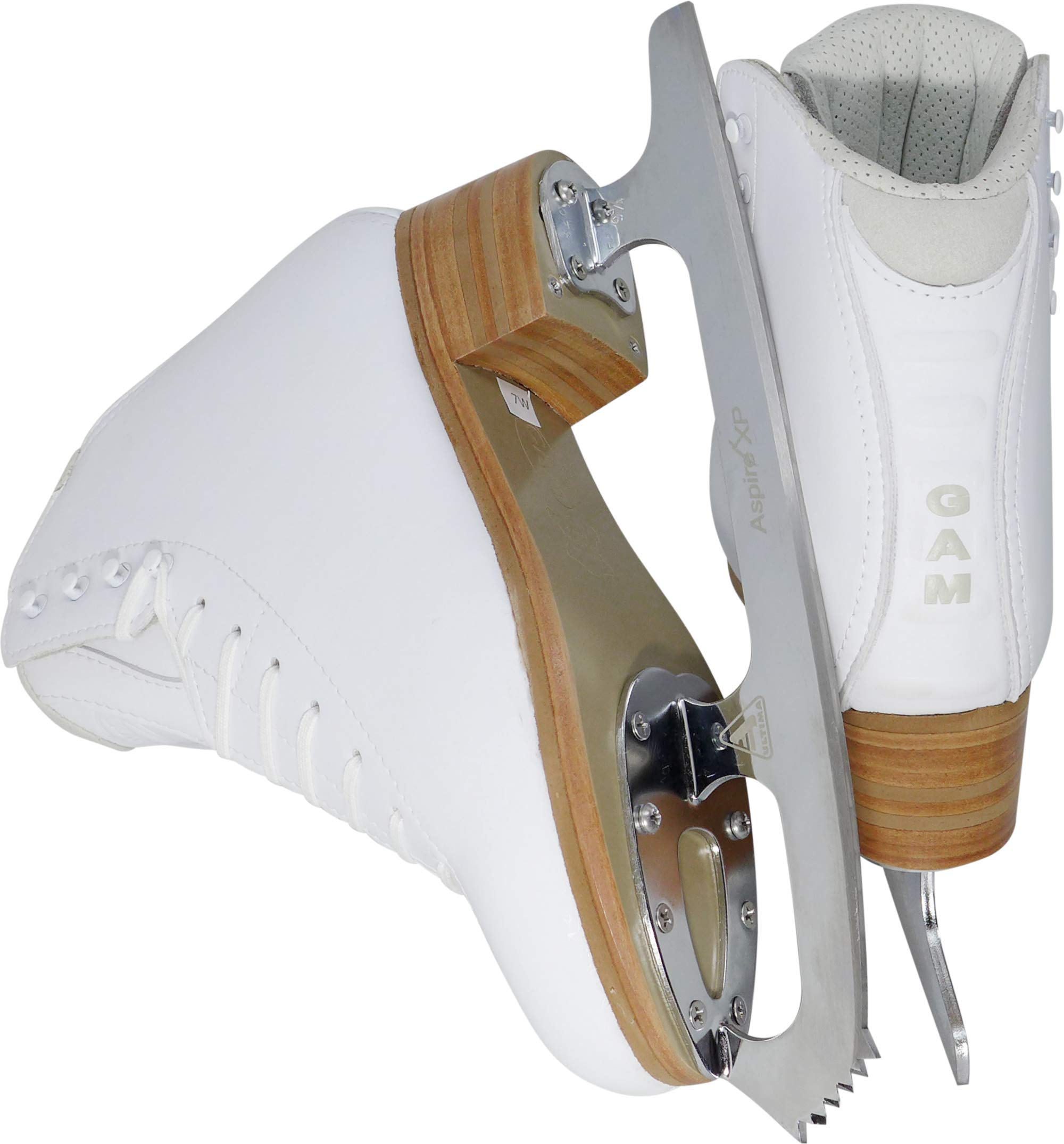 Jackson Ultima GAM Concept & Select Women's and Girls' White Figure Skates – Perfect for Ice Skating Lessons, Competitions, and Recreational Skating