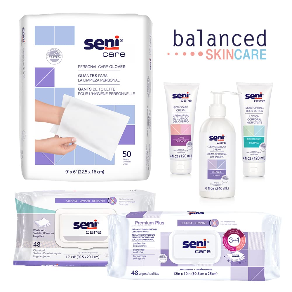 Seni Care Skin Protectant Cream 4oz - 6 Pack for Dry Skin Care & Moisturizing