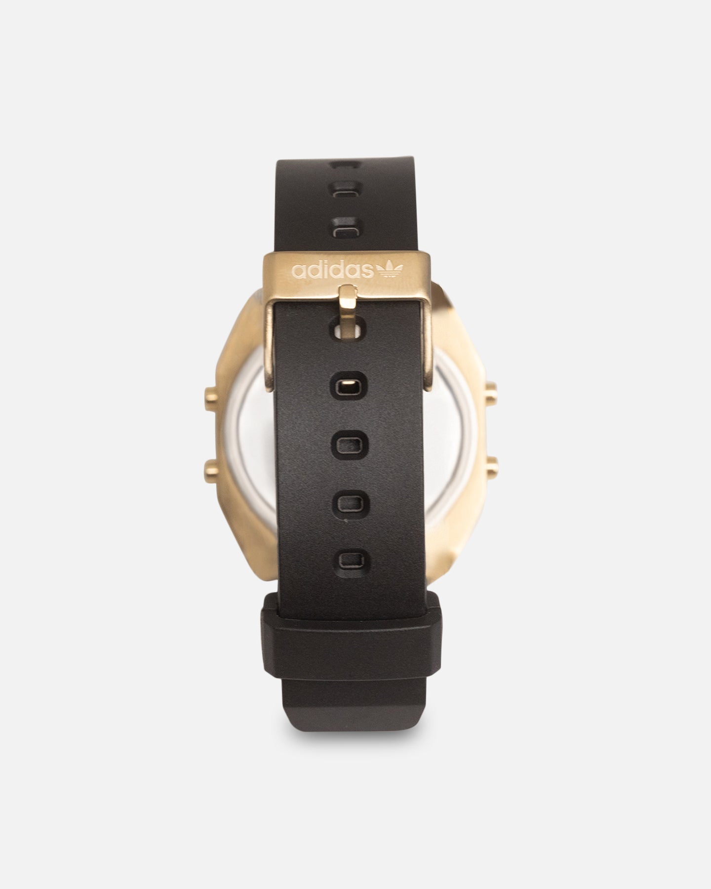 Adidas Digital Two Watch - Black & Gold Sports Watch for Men & Women | Waterproof, Stopwatch, Alarm | Perfect for Running, Gym & Outdoor Activities