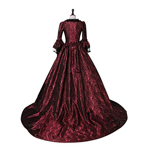 18th Century Rococo Ball Gown - Victorian Masquerade Costume for Women | CountryWomen | Elegant Historical Dress for Cosplay, Renaissance Fairs & Themed Parties