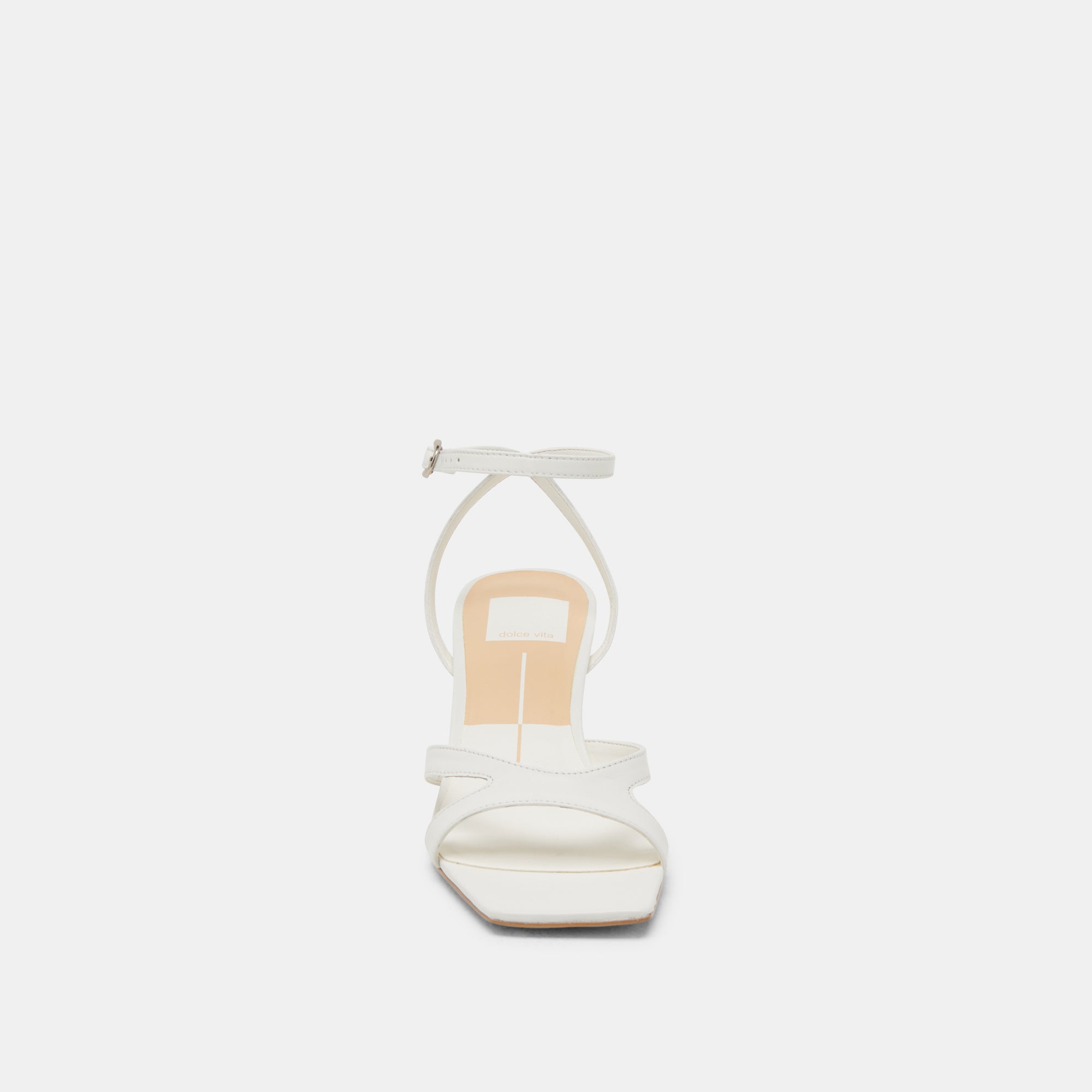 Becki Heels - Genuine White Leather Women's Dress Shoes for Weddings, Parties & Office Wear