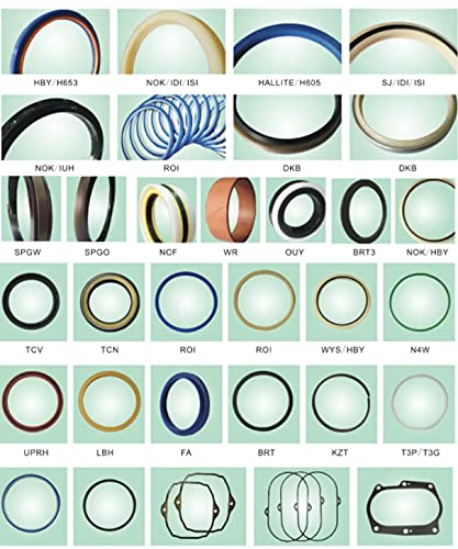 John Deere 35D Bucket Cylinder Seal Kit - Replacement Hydraulic Seal Kit for Excavator Bucket Repair - Fits John Deere 35D Mini Excavator Models - Ideal for Construction, Digging & Heavy Equipment Maintenance