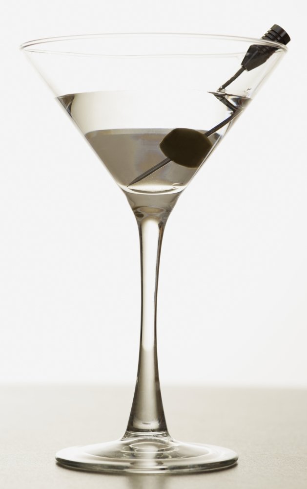 Kelly Redinger Martini Glass Art Print Poster - 22x34 Inches Large Wall Decor for Home, Bar, or Office - Perfect for Cocktail Enthusiasts & Modern Interior Design