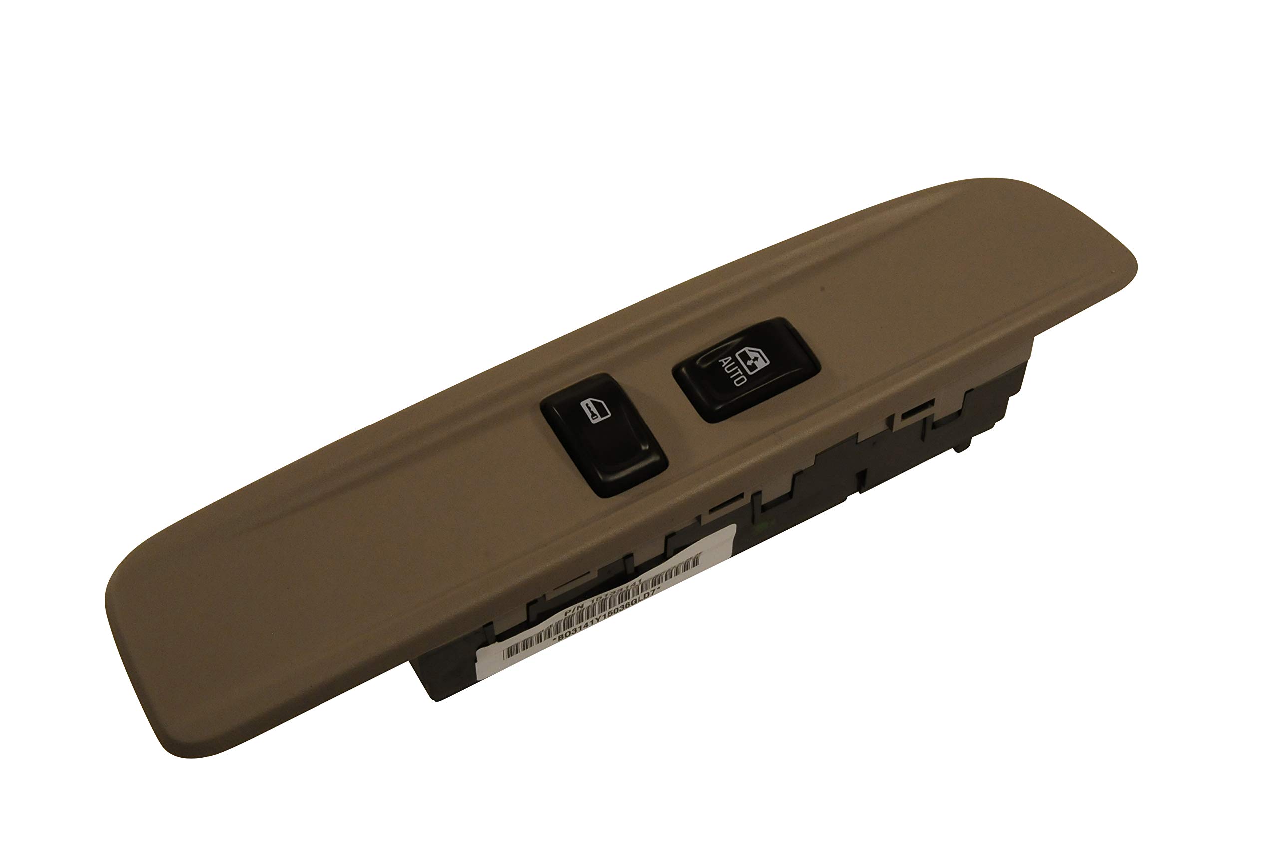 ACDelco 15133141 Gray Power Door Lock & Window Switch Module with Mounting Plate - Compatible with Select GM Vehicles | Perfect for Car Door Panel Repair & Window Control Replacement