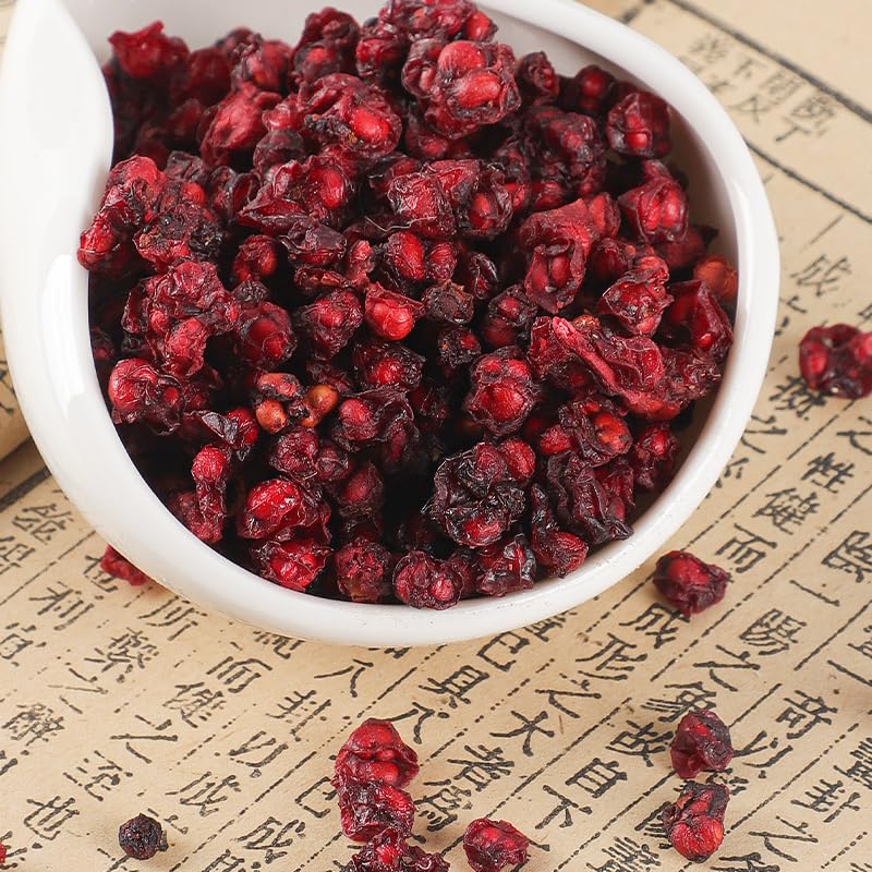 Premium Organic Schisandra Berry Dried - 1lb (16oz/454g) - Natural Schisandra Chinensis for Tea, Smoothies & Wellness - USDA Certified - Perfect for Detox, Energy Boost & Immune Support - Grown in USA