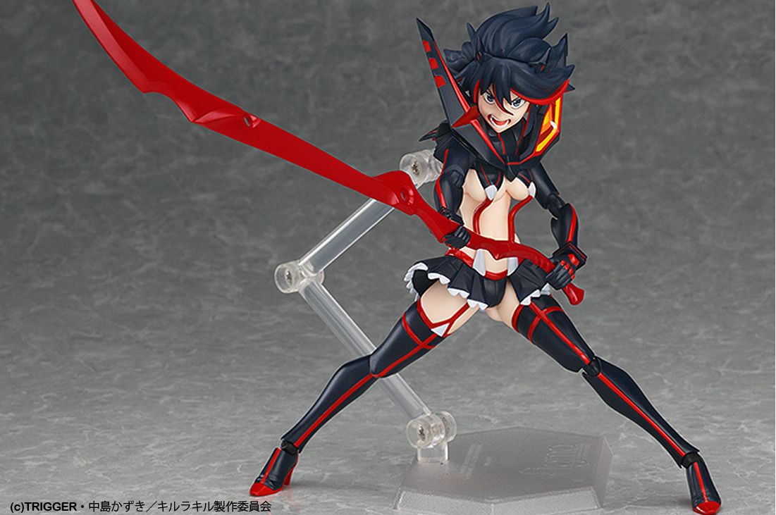 Figma #220 Ryuko Matoi Kill la Kill Anime Action Figure - Collectible Japanese Anime Character Model for Display & Cosplay