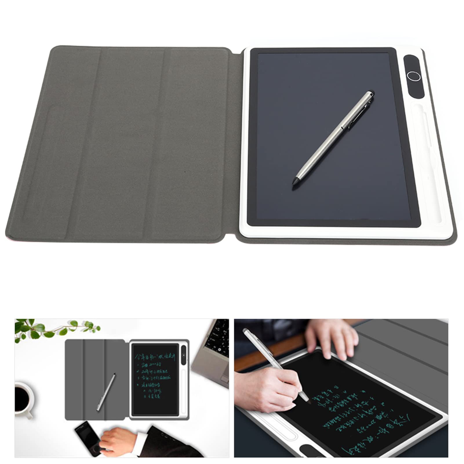 **Archuu 10 Inch LCD Writing Tablet - Electronic Notepad & Digital Drawing Tablet with Leather Case for Kids & Adults - Perfect for Home, School, Office & Creative Sketching**