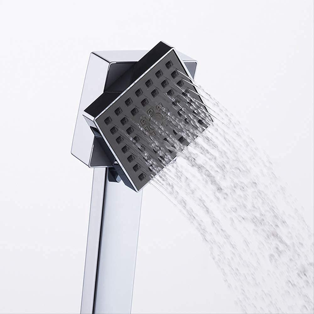 High Pressure Shower Head with Massage Spray - Water Saving Chrome Shower Nozzle for Relaxing Spa Experience - Perfect for Bathroom, Home, and Hotel Use