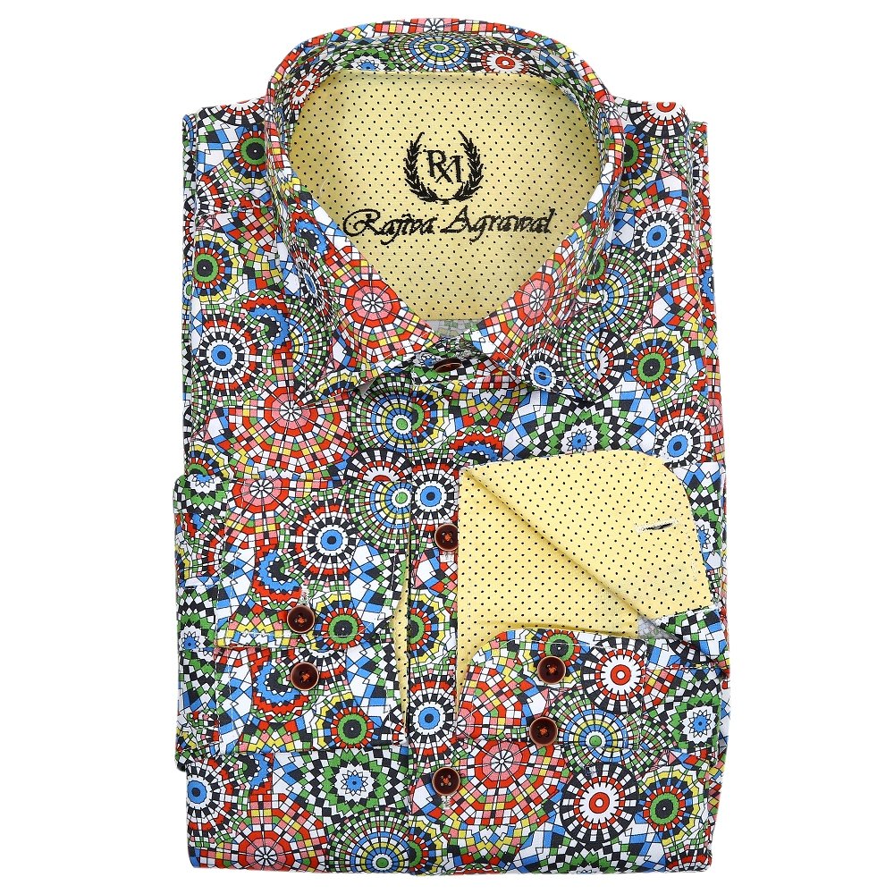 Premium Superfine Cotton Men's Fashion Shirt - Stylish Casual & Business Wear for Office, Dating & Special Occasions