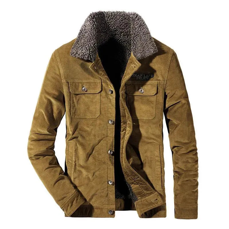 Men's Corduroy Jacket - Stylish & Comfortable Casual Wear for Fall & Winter | Perfect for Outdoor Activities, Work & Daily Use