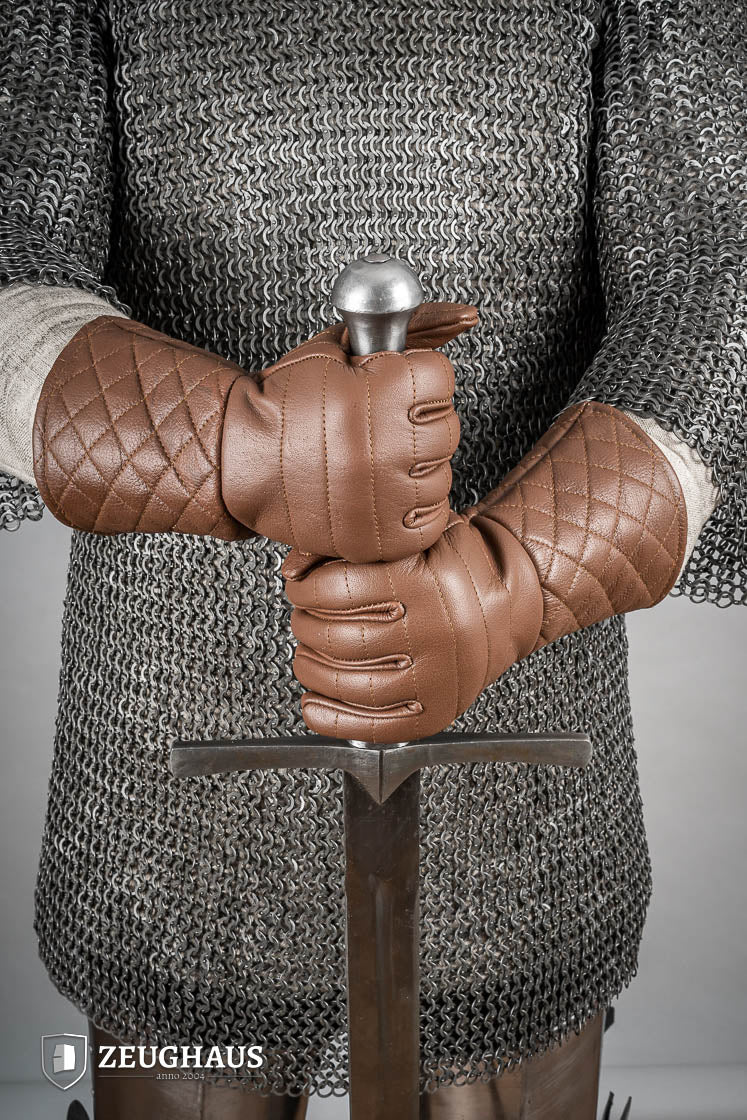 Premium Brown Leather Gloves for Men & Women - Soft, Durable & Warm - Perfect for Winter, Driving, Motorcycle & Outdoor Activities