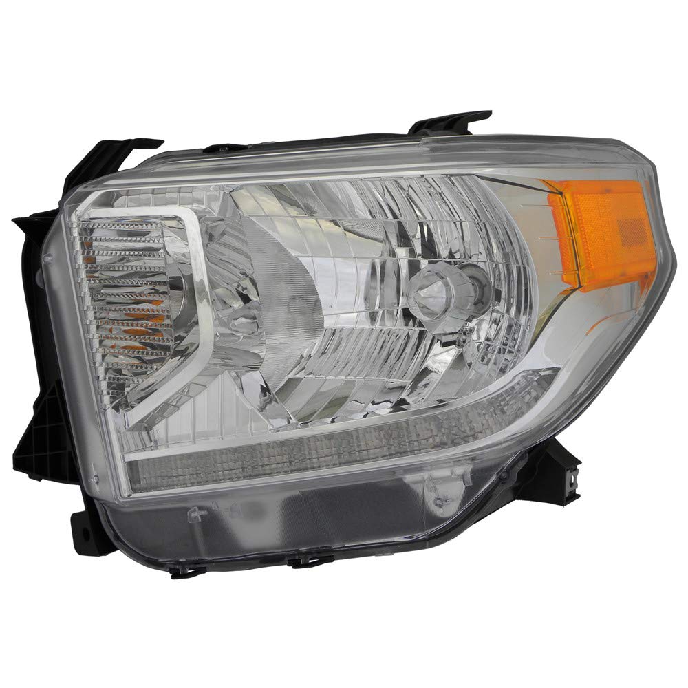 2014-2015 Toyota Tundra Platinum LED Headlight Replacement - Left Driver Side - High Performance Headlamp for Night Driving & Off-Road Adventures