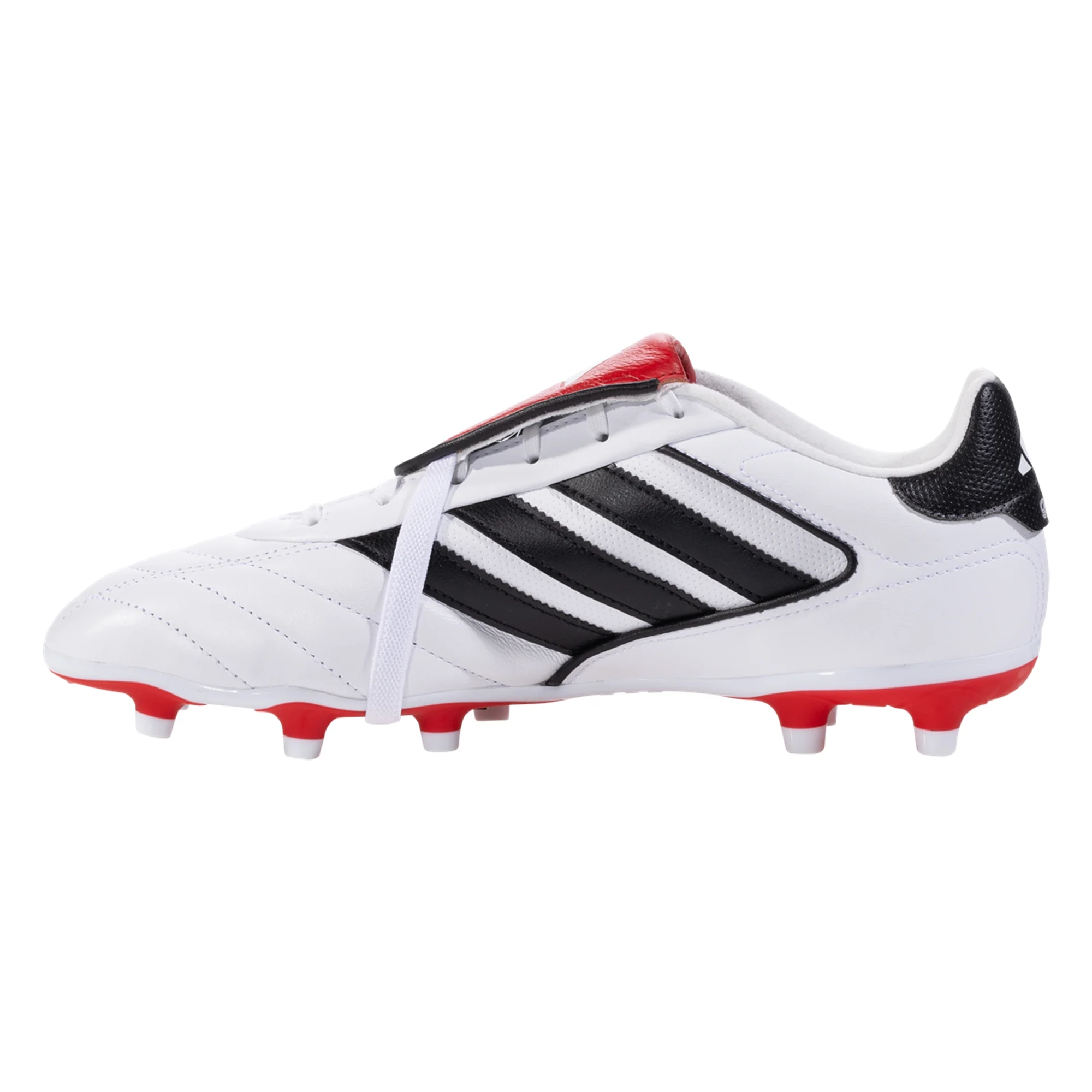 Adidas Copa Gloro II FG Soccer Cleats for Men - Off White/Black/Red - Firm Ground Football Boots for Outdoor Matches and Training