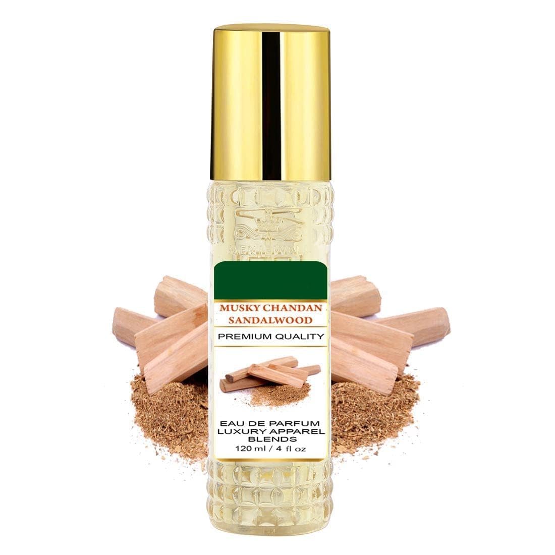 NIMAL Musky Sandalwood Perfume for Men - Long Lasting Fragrance Spray (120ml) | Premium Aromatic Cologne for Date Night, Office & Special Occasions