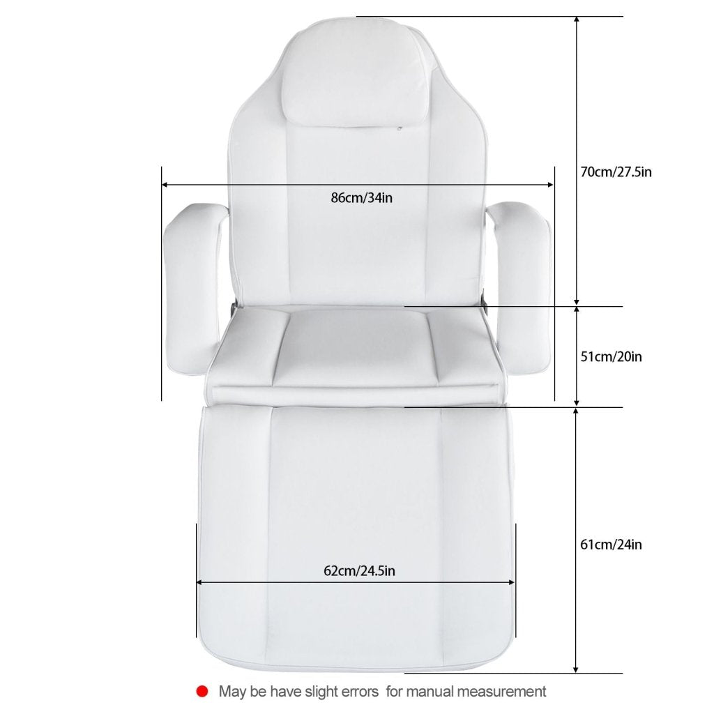 Greenlife® Katia Superlative SPA Beauty Hydraulic Facial Bed Tattoo Chair - Professional Salon & Spa Equipment for Facial Treatments, Massage & Tattoo Services