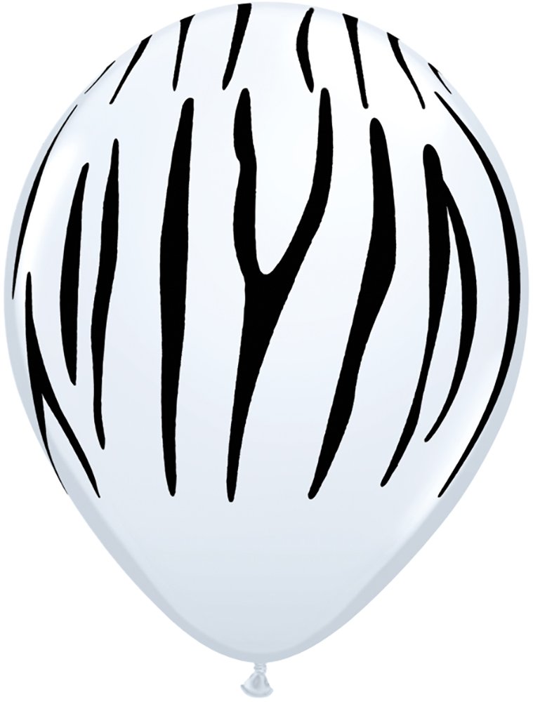 Qualatex 11 Inch Safari Themed Latex Balloons - Perfect for Jungle Parties, Baby Showers & Safari Birthday Decorations