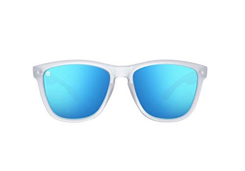 Blue Lens - Matte Clear Frame (Bocas Chill)