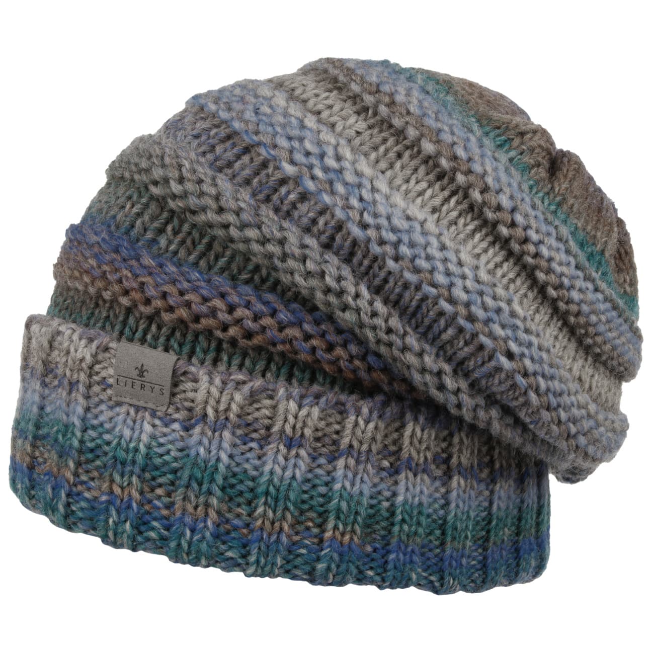 Lierys Bernardo Oversize Knit Hat - Soft Chunky Cable Knit Beanie for Women & Men | Winter Warm Slouchy Hat for Outdoor Activities, Skiing & Casual Wear