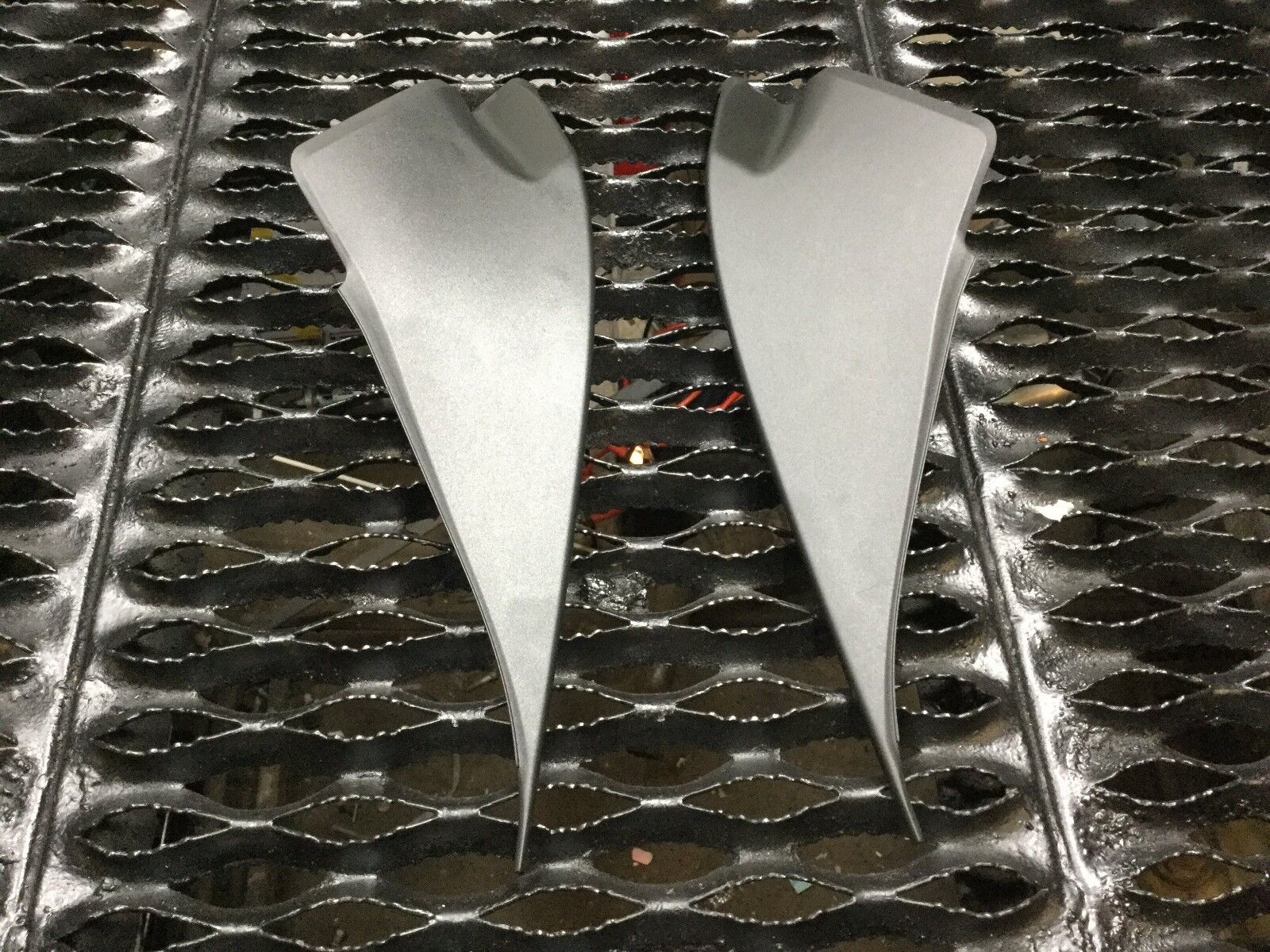 2003-2007 Audi A8 Front Door Mirror Trim Cover Set - Left & Right OEM Replacement - Perfect for Interior Upgrades & Car Restoration Projects