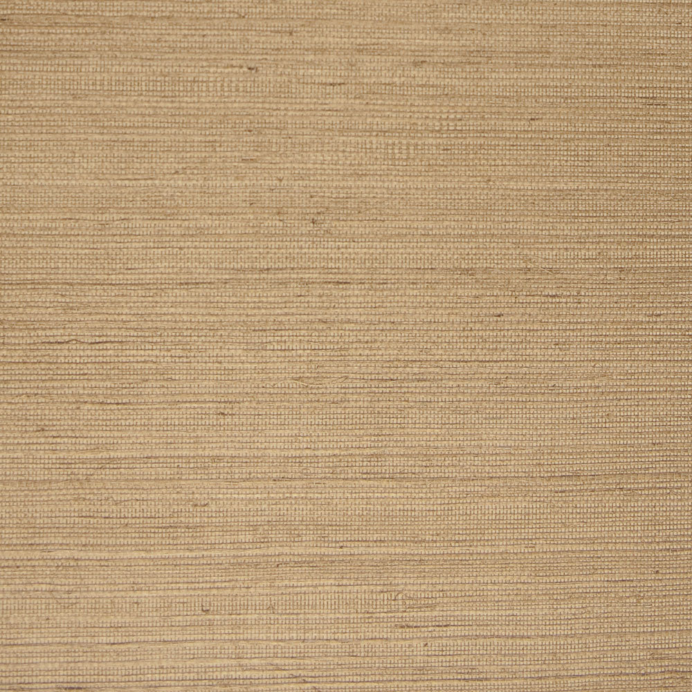 Premium Fine Weave Brown & Beige Grasscloth Wallpaper Roll R4604 - Natural Textured Peel & Stick Wall Covering for Living Room, Bedroom, and Office Decor
