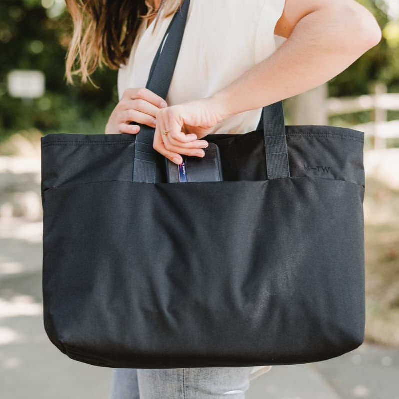 Moment MTW Tote Bag - Stylish & Durable Canvas Tote for Everyday Use, Travel, and Shopping | Perfect for Work, Gym, and Beach Outings