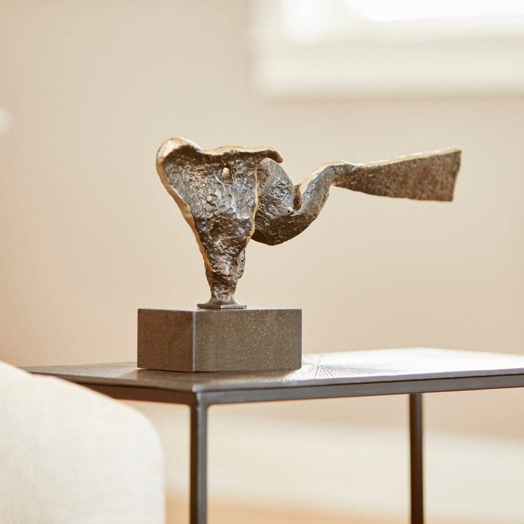Cyan Design 11439 Squall Sculpture - Bronze & Black Finish | Modern Home Decor, Office Accent, Gift Idea for Art Lovers