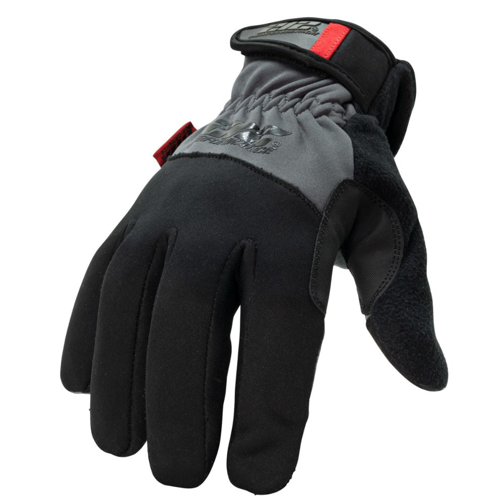 212 Performance TUNF 0610 Fleece Lined Tundra Touchscreen Gloves for Cold Weather - Large Gray - Winter Outdoor Activities, Skiing, Snowboarding, and Driving