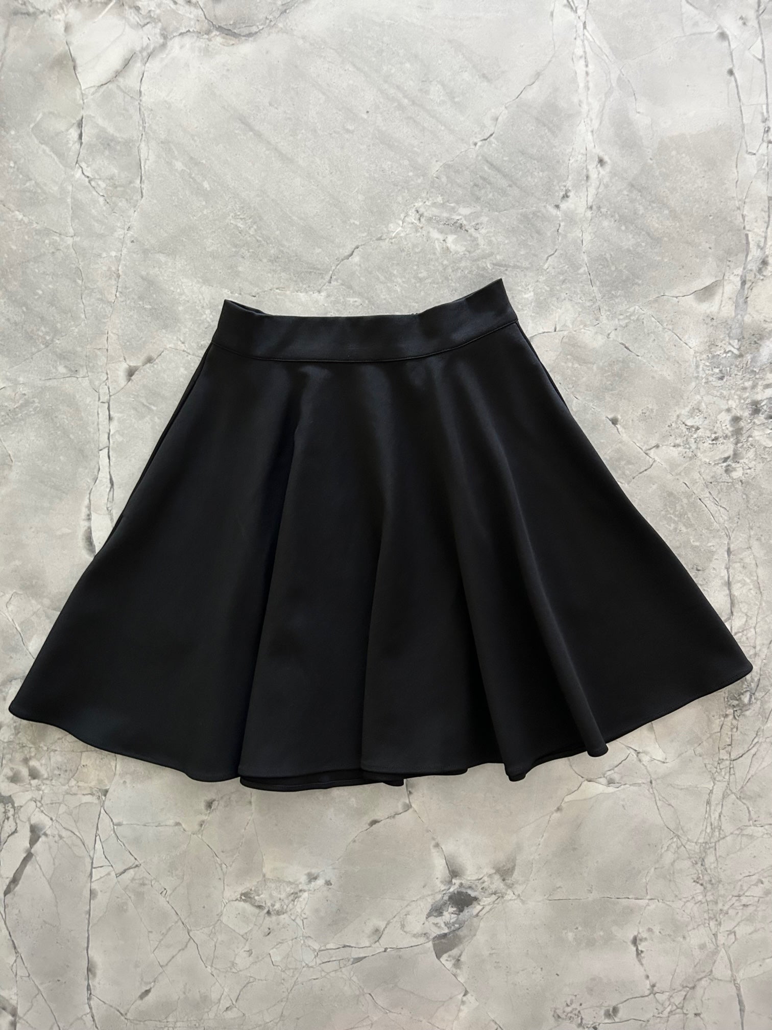 Harper Black Skater Skirt for Women - Stretchy A-Line Mini Skirt for Casual Wear, Dance, and Everyday Outfits