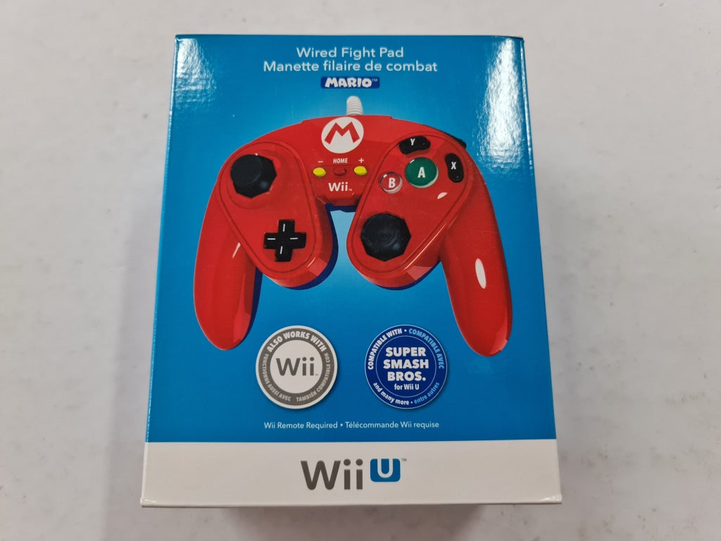 Original Nintendo Mario Wired Fight Pad Pro Controller for Switch - Perfect for Smash Bros, Mario Kart & Fighting Games - Official Licensed Gamepad for Competitive Gaming & Multiplayer Sessions