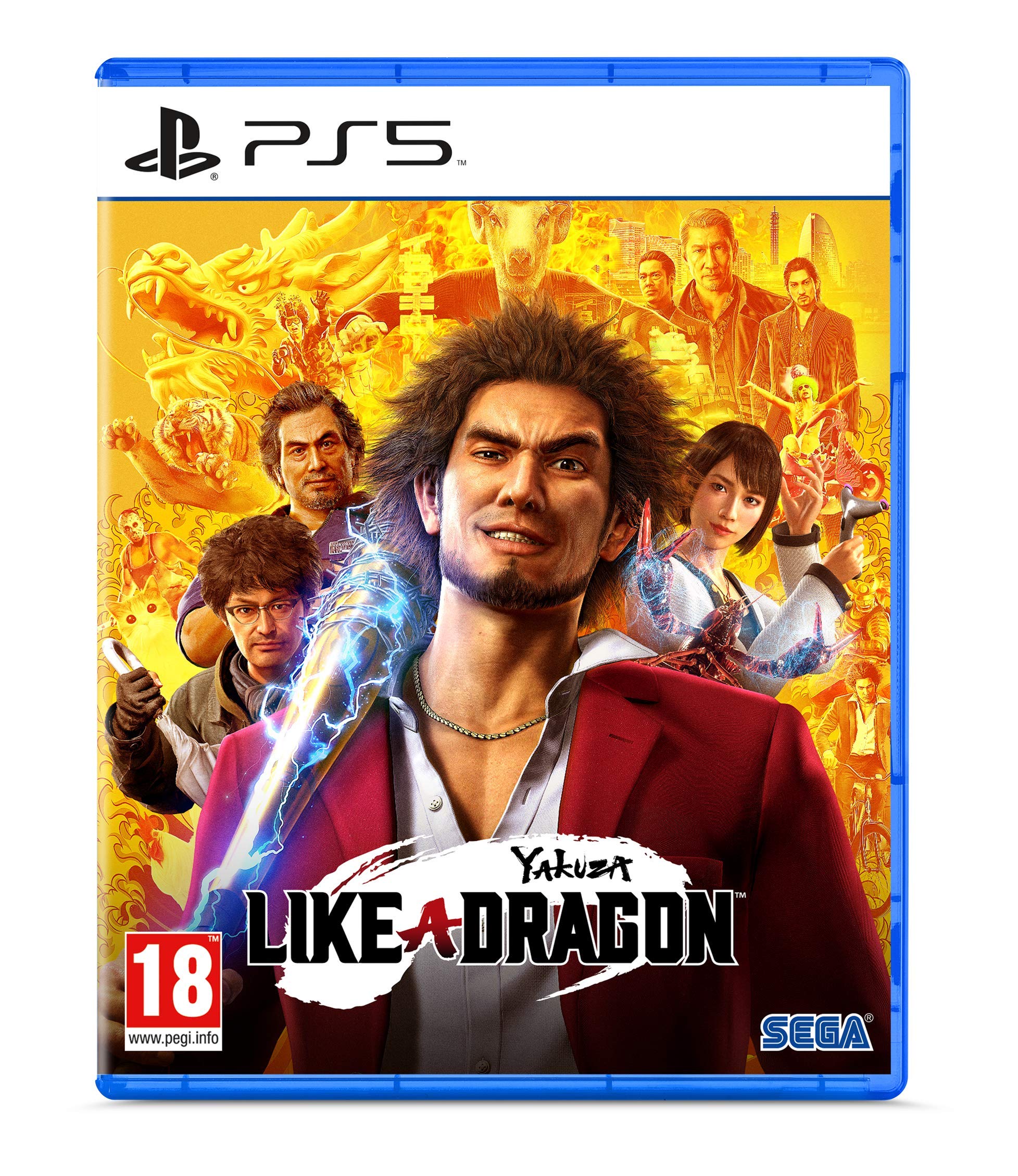 Yakuza: Like A Dragon - PlayStation 5 Game | Action RPG with Turn-Based Combat | Explore the Streets of Yokohama | Perfect for Fans of Japanese Crime Drama & Open-World Gaming