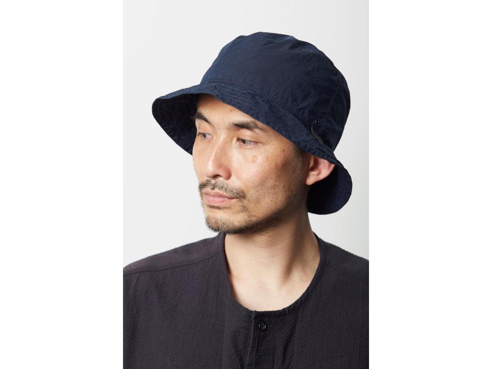 Stylish Indigo Cotton/Nylon Bucket Hat for Men & Women - Sun Protection, Outdoor Activities, Travel & Casual Wear