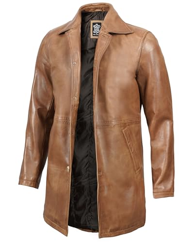 Super - Cmel Leather Jacket