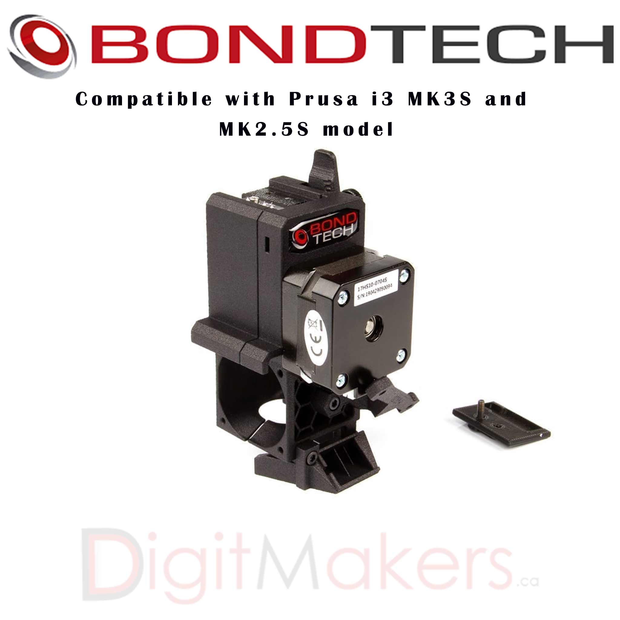BondTech Prusa I3 MK3S Upgrade Kit - High Performance Extruder Upgrade for 3D Printers | Perfect for DIY 3D Printing Projects & Professional Printing Applications
