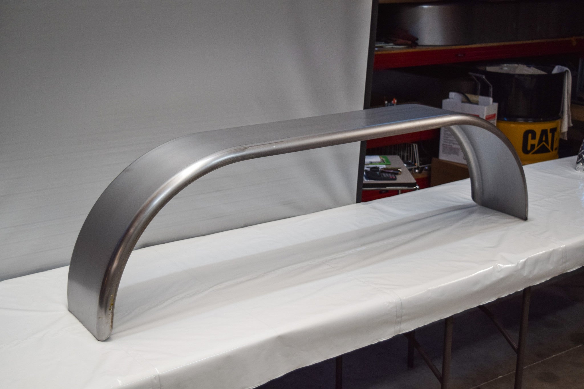 TSDR1164FT 11x64 Double Radius Tandem Straight Axle - Heavy Duty Mild Steel Guard for Trailers & Utility Vehicles | Perfect for Towing, Hauling & Off-Road Use