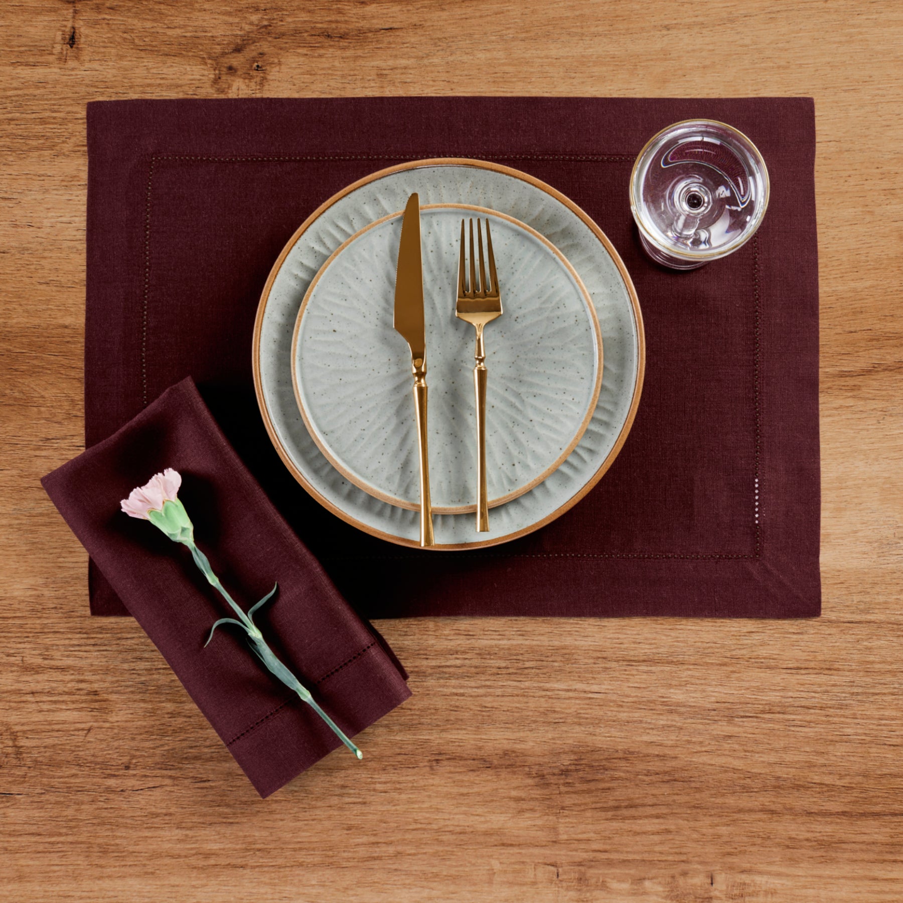 Premium Classic Hemstitch Napkins Set - 100% Cotton Linen Dinner Napkins for Formal Dining, Wedding, and Special Occasions - Elegant Table Decor for Restaurants, Events & Home Use