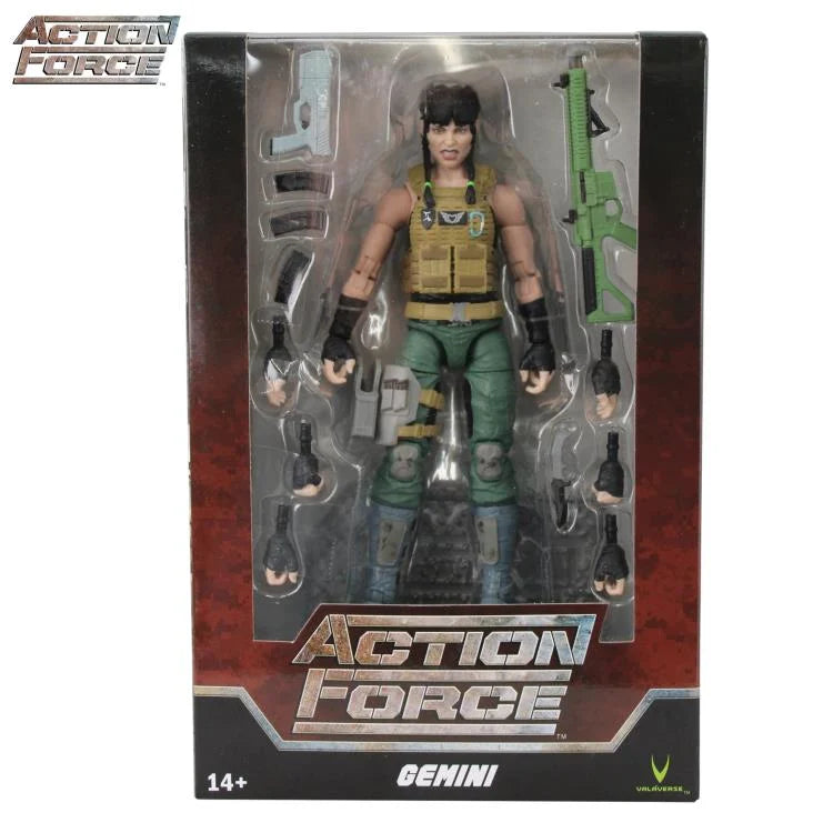 Action Force Series 3: Gemini Action Figure - Collectible Military Toy for Adults & Kids - Perfect for Display, Play, and Cosplay Scenes