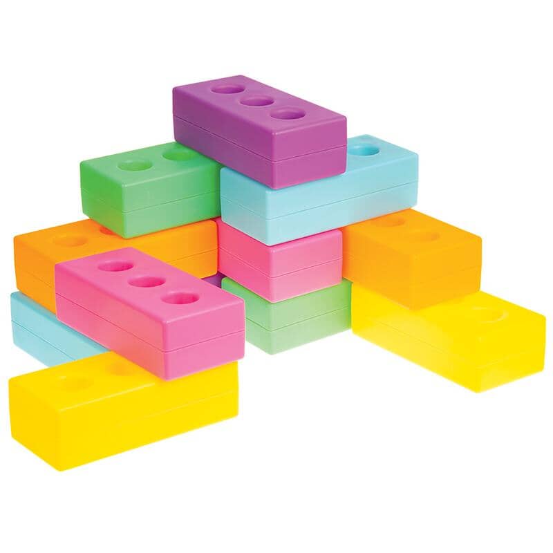 Glow in The Dark Building Bricks - LED Light Up Construction Blocks for Kids, STEM Educational Toys - Perfect for Night Play, Birthday Gifts & Creative Learning Activities
