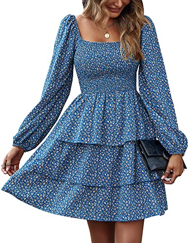 Floral Royal Blue
