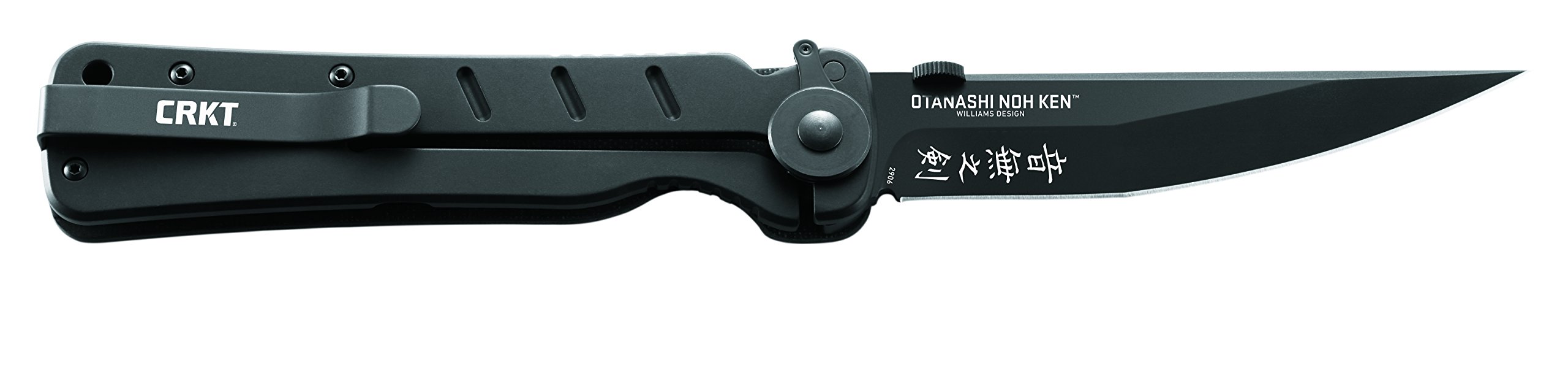 CRKT 2906 Otanashi NOH Ken Tactical Folding Knife by James Williams - EDC Pocket Knife for Outdoor Camping, Hiking & Survival Gear