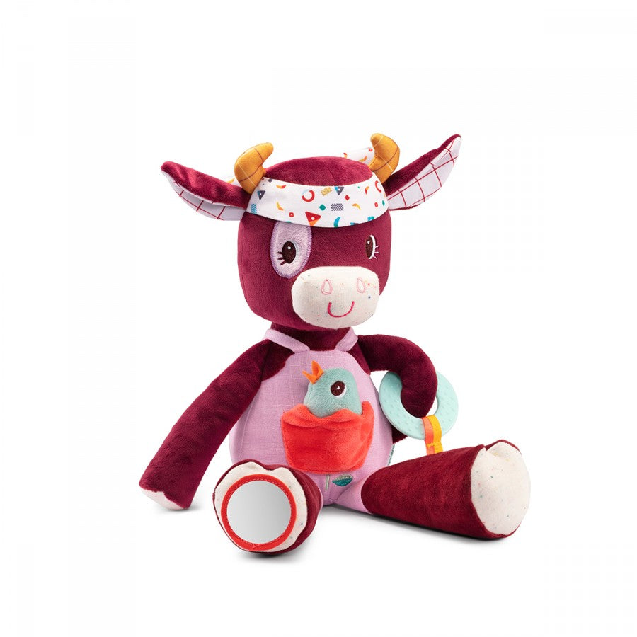 Rosalie Activity Cuddle - Soft Plush Stuffed Animal Toy for Kids, Perfect for Hugging, Cuddling & Comfort - Ideal for Bedtime, Playtime & Emotional Support