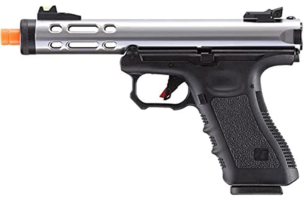 Lancer Tactical WE-Tech Galaxy GBB Airsoft Pistol - Black, Blue, Purple, Gold, Silver | Gas Blowback Airsoft Gun for Training, Competition & Tactical Games