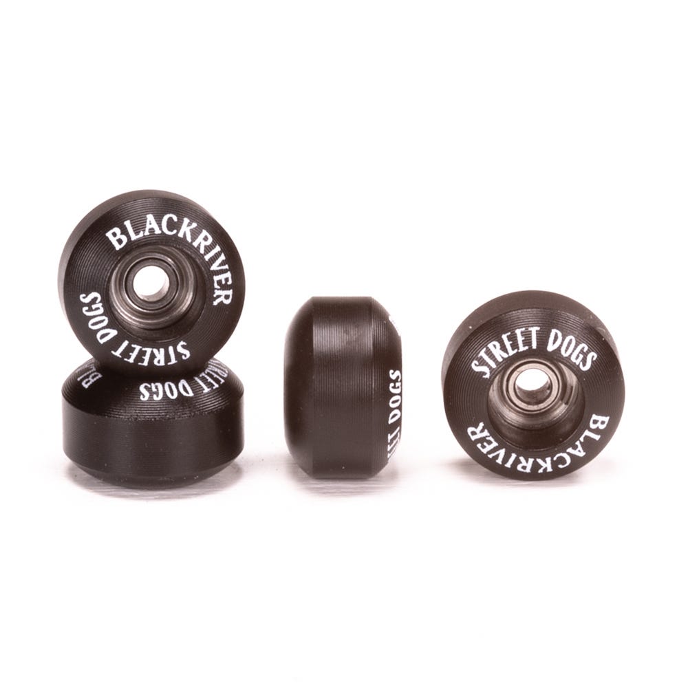 Premium Blackriver Street Dogs Fingerboard Wheels - High-Performance Skateboard Mini Wheels for Fingerboarding Tricks & Competitions - Perfect for Pro Skaters & Collectors
