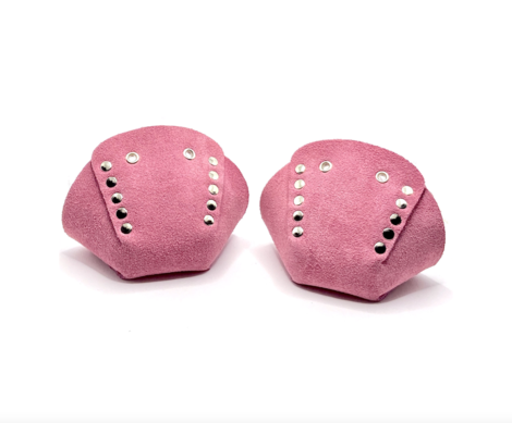 RollerStuff Toe Caps for Roller Skates - Malibu Pink | Protective Toe Guards for Roller Derby, Artistic Skating & Outdoor Use