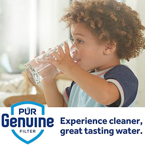 PUR Maxion Replacement Water Filter for Faucets - 100 Gallon Capacity | NSF Certified Lead & Cyst Reduction | Perfect for Kitchen Sink, RV & Camping Water Purification