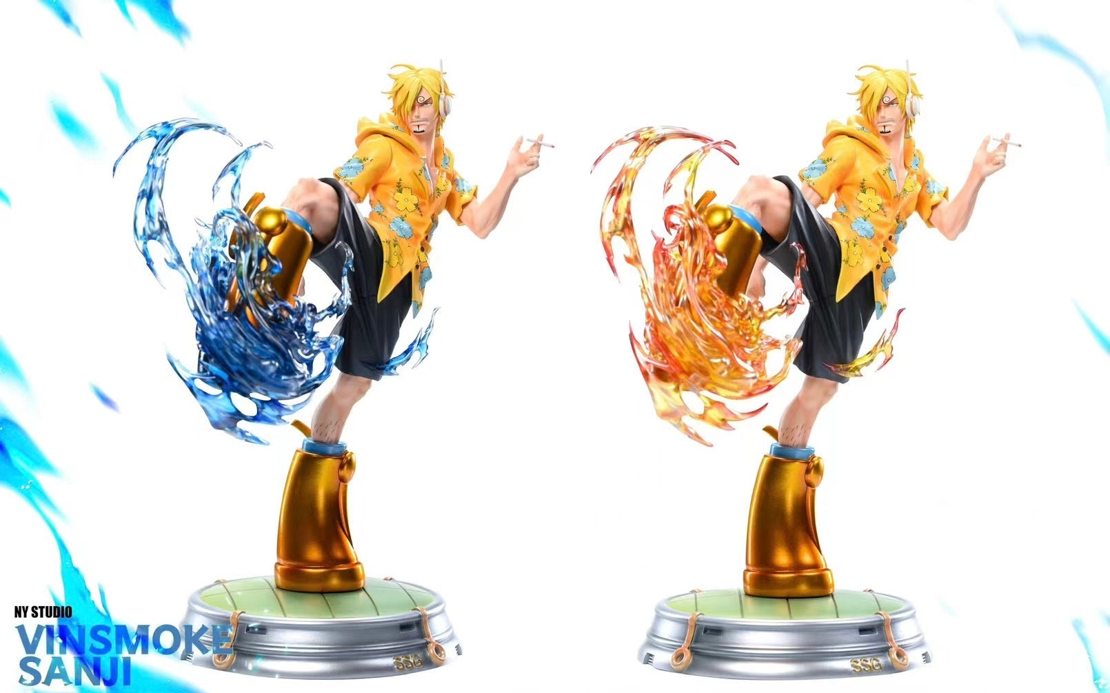NY Studio Egghead Arc Vinsmoke Sanji Anime Figure - One Piece Collectible Action Figure for Fans & Display | Perfect for Home Decor, Office Display, and Anime Collections