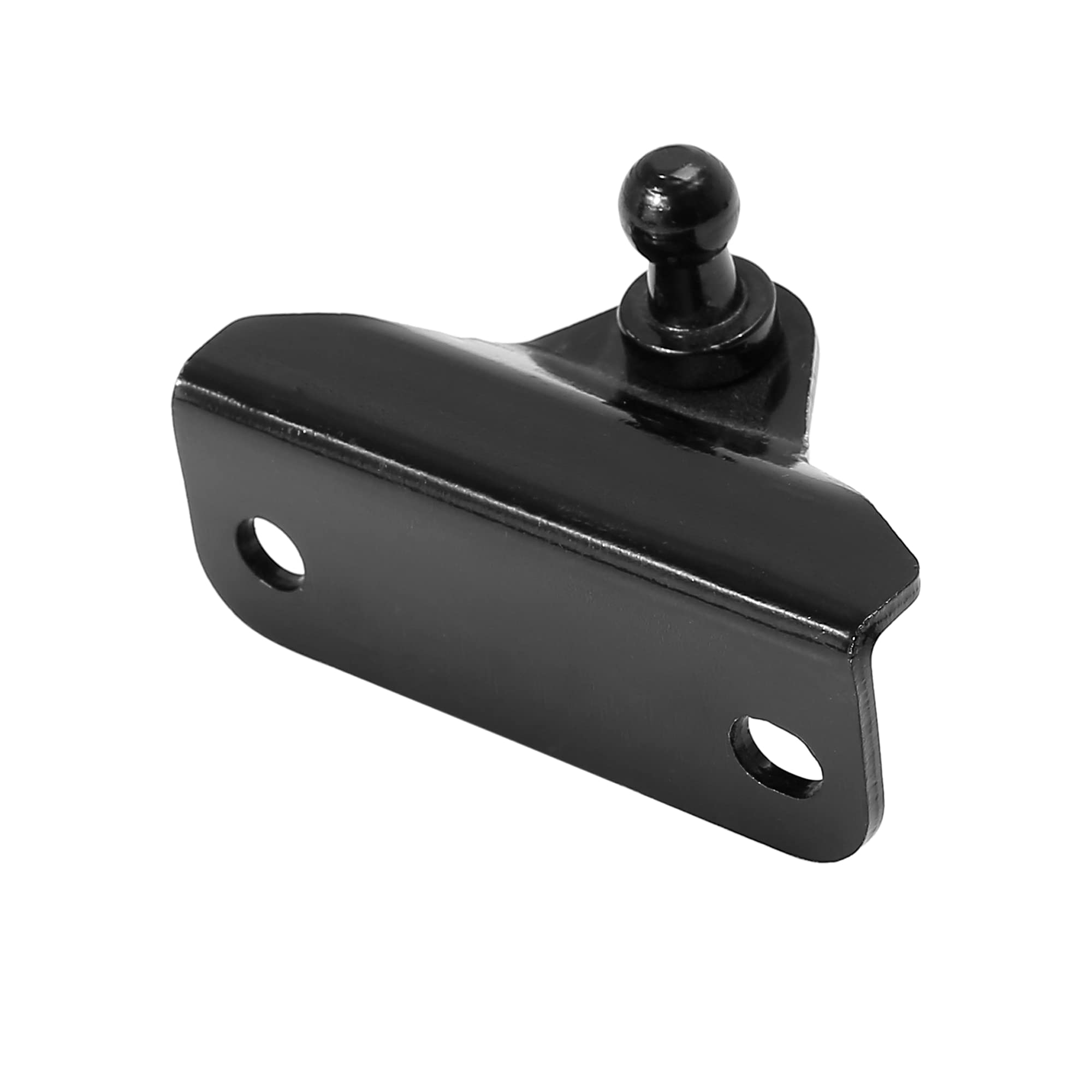 X AUTOHAUX 4pcs 10mm Black Car Ball Studs Mounting Brackets for Gas Struts & Shocks - Universal Fit for Trunk, Hood, and Tailgate Lift Supports